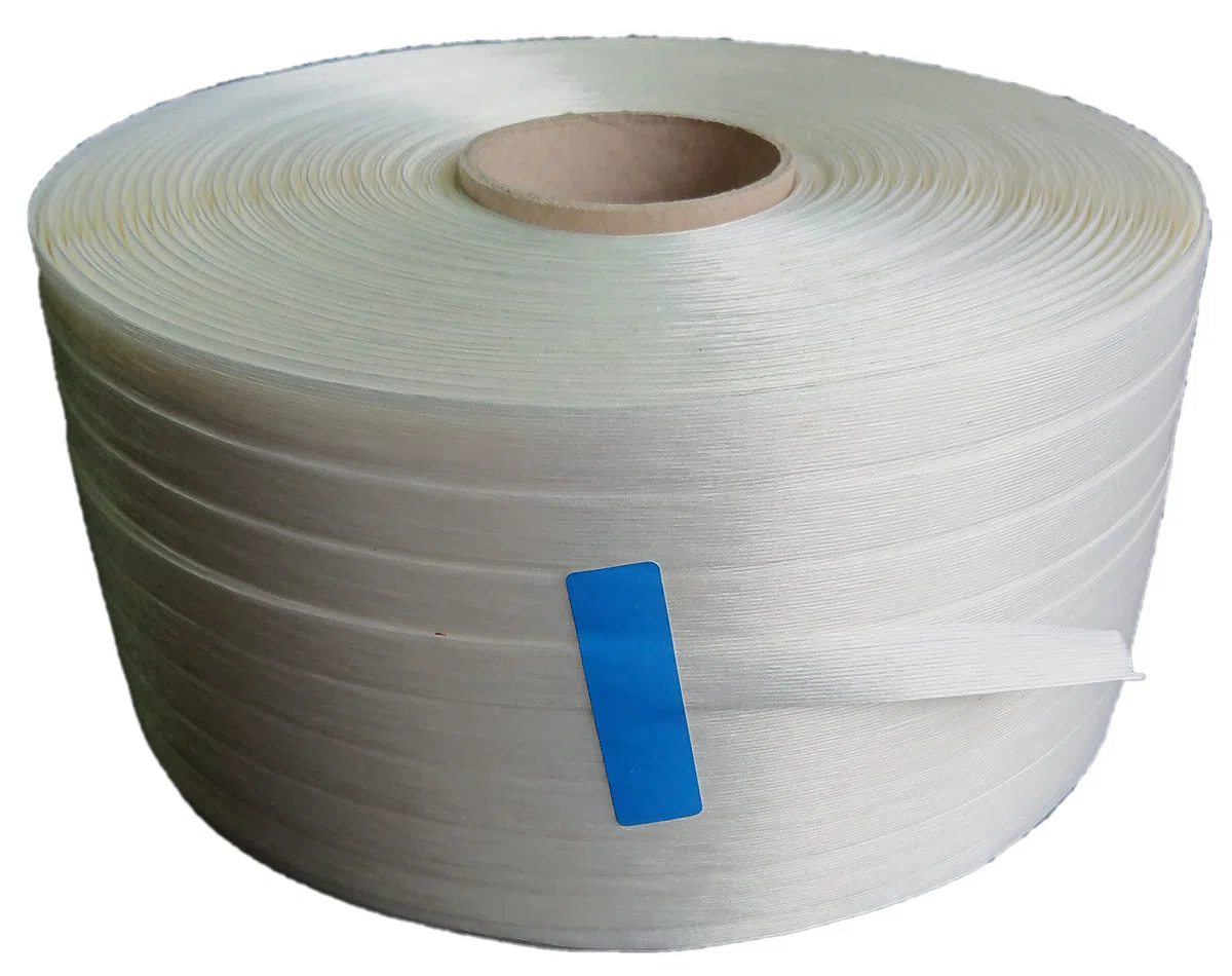 Feuillard textile manuel, 9mm, 1500m, Résistant aux UV et intempéries