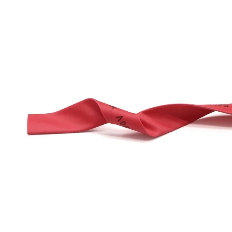 Tube thermorétractable, Tube thermorétractable électrique 3:1 Rouge, Fil de Tube thermorétractable Assorti en PE, Tube thermorétractable de qualité Marine 1 pièce(7.9MM*50M)