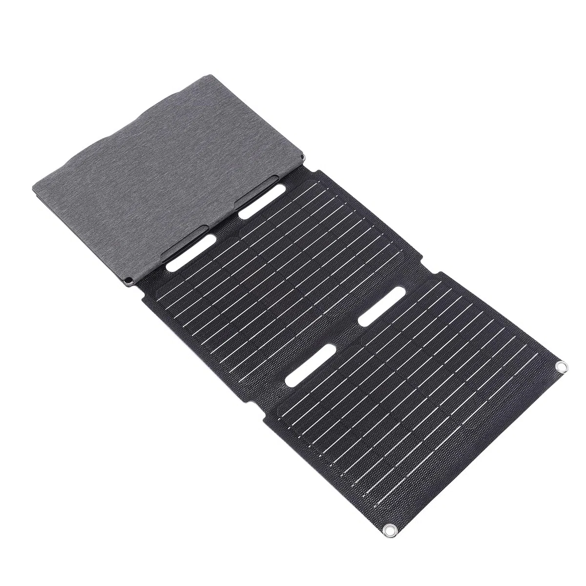 Fafeicy Panneau Solaire Pliable Chargeur Silicium Monocristallin Portable