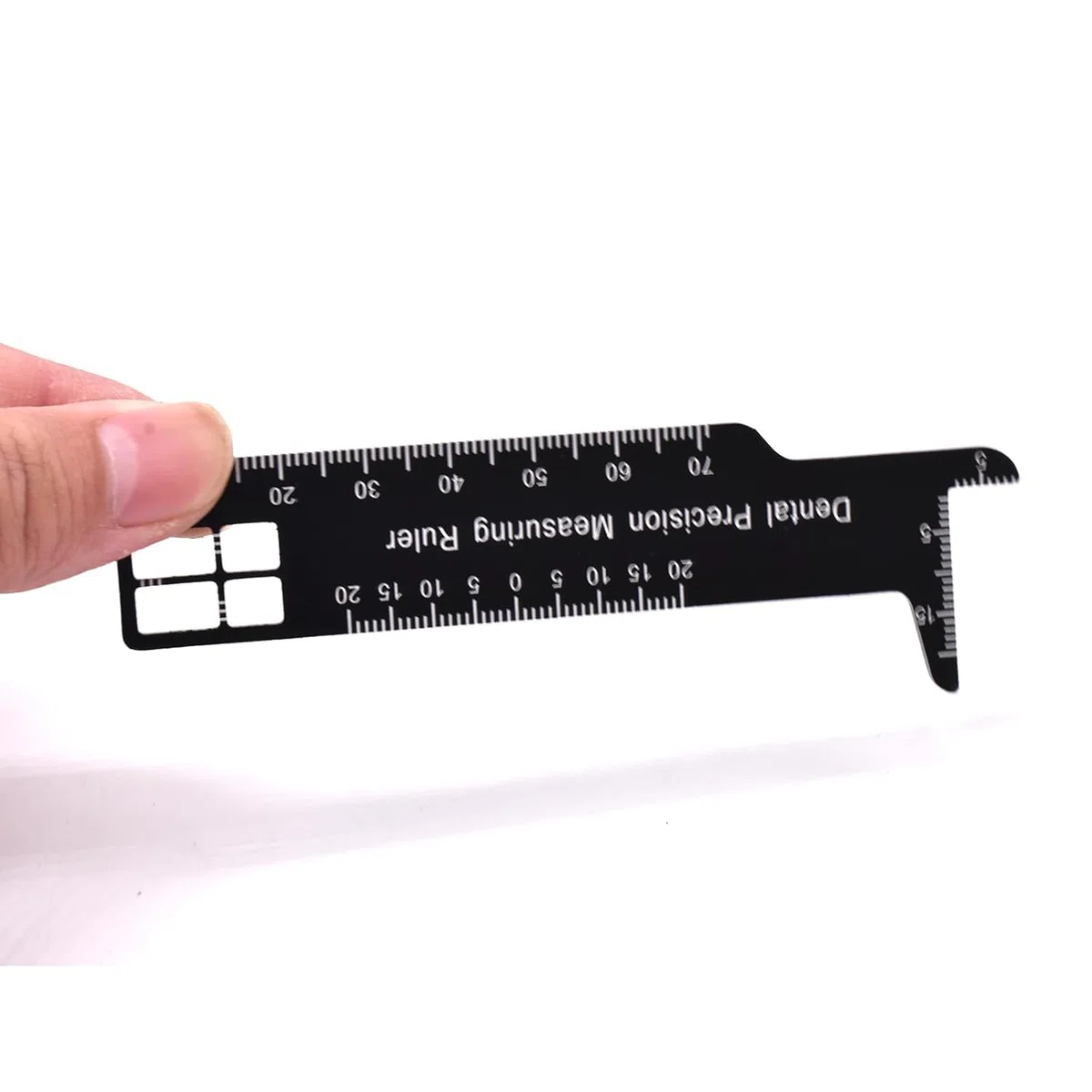 Règle de mesure de précision dentaire, mesure de l'envergure, outils de mesure dentaire